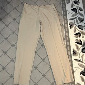 Men's Tan Nike Fit Dry Golf Pants